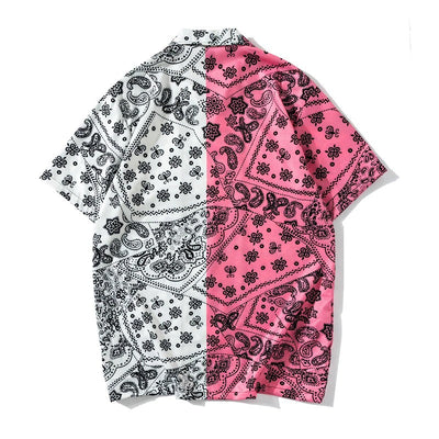 "Dyed Bandana" Shirt