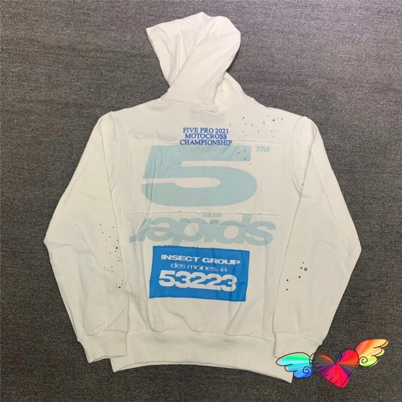 "Sp5der" White  Hoodie