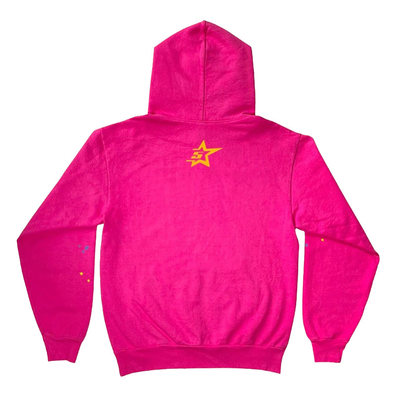 "Sp5der" Pink  Hoodie