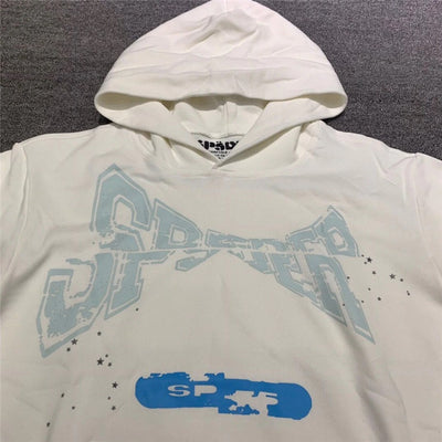 "Sp5der" White  Hoodie