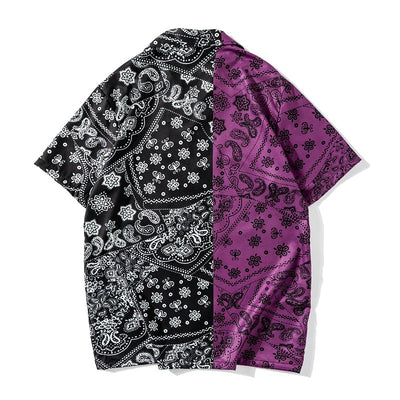 "Dyed Bandana" Shirt