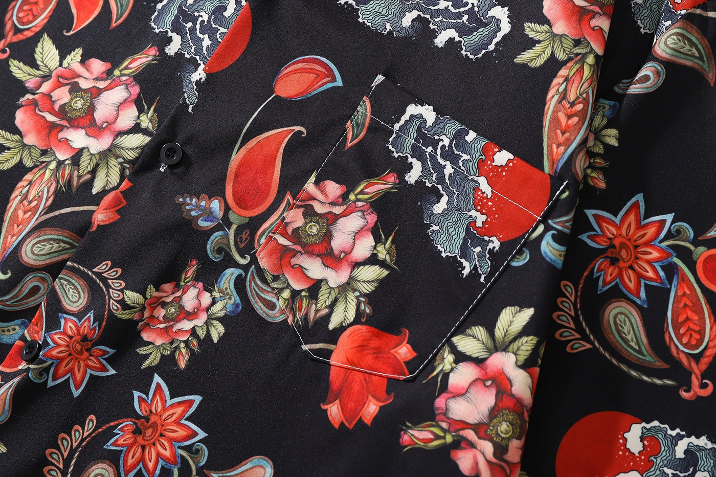 "Japanese Flower" Shirt