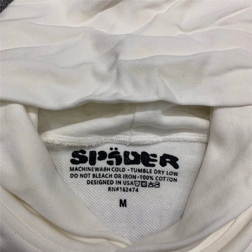 "Sp5der" White  Hoodie