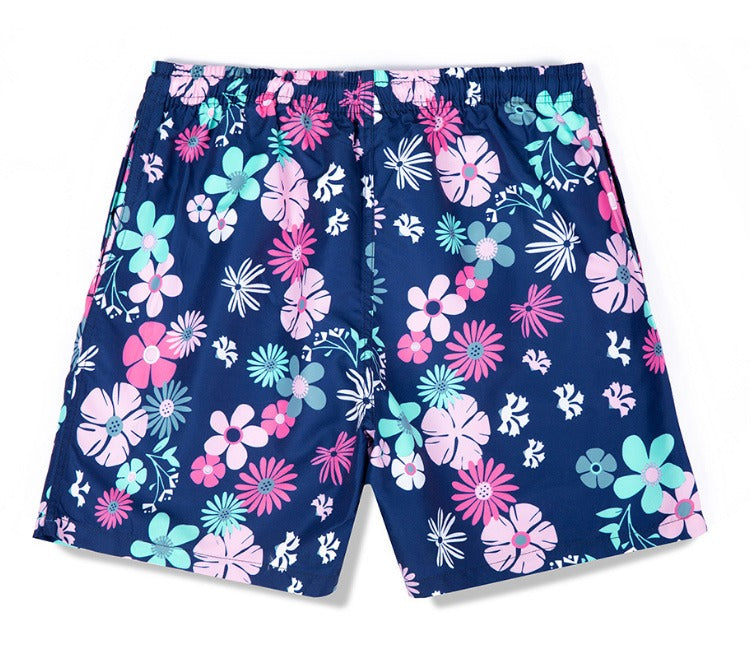 "Blue Floral" Shorts