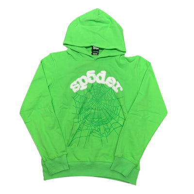 "Sp5der" Green  Hoodie