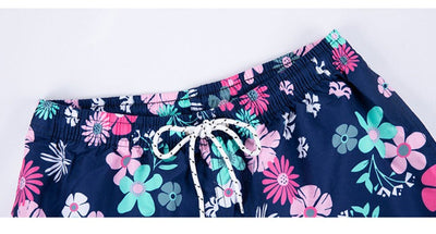 "Blue Floral" Shorts