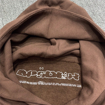 "Sp5der" Brown Hoodie