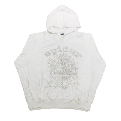 "Sp5der" White  Hoodie