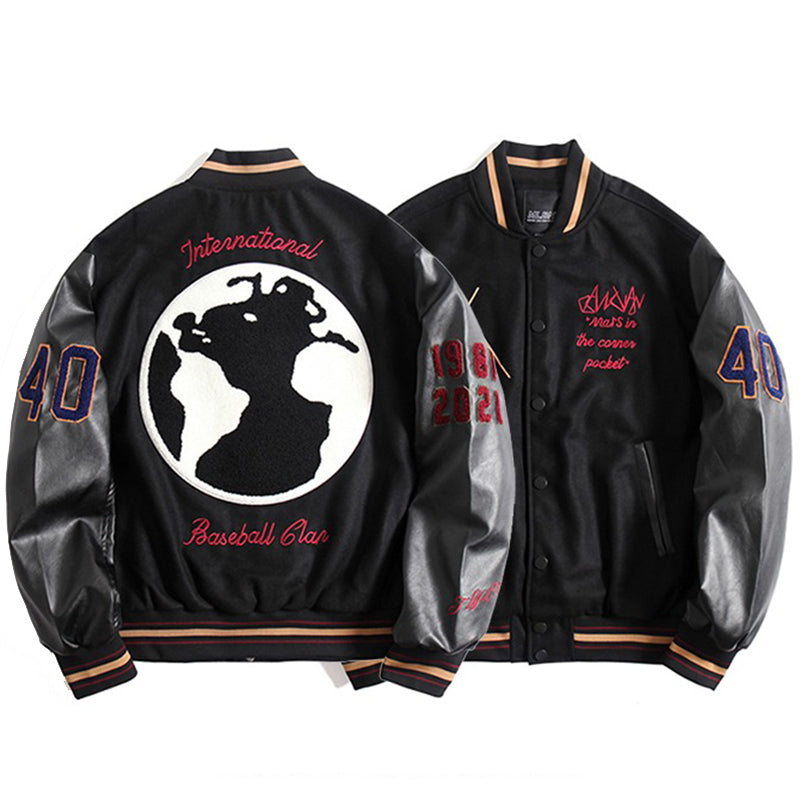 "World" Varsity Jacket