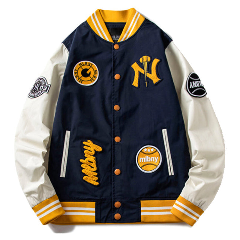 "MLBNY" Varsity Jacket