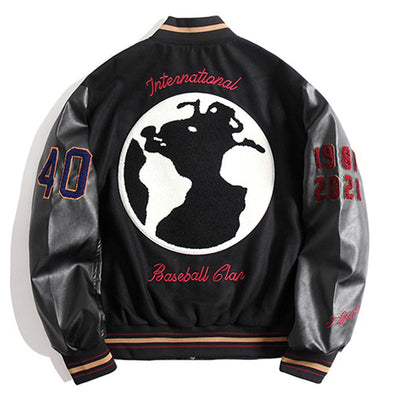 "World" Varsity Jacket