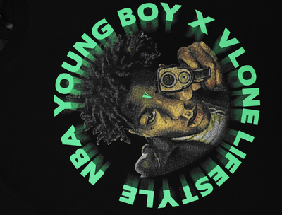 Vlone x NBA-YB Tee