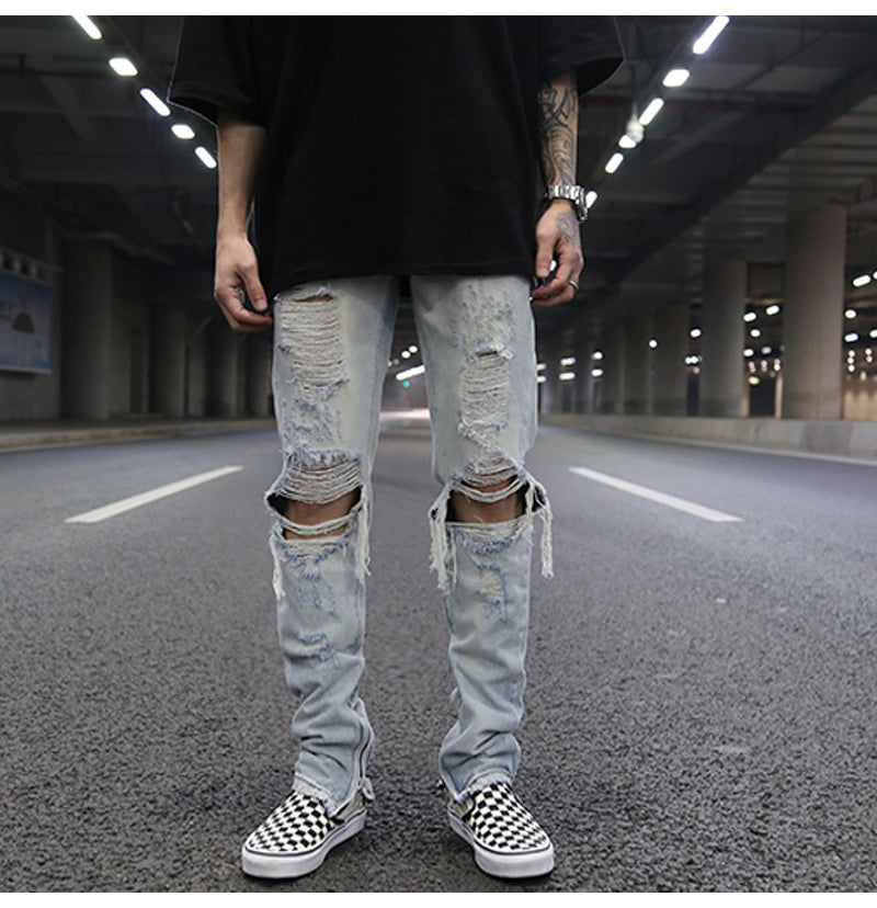 "Razer-Cut" Jeans