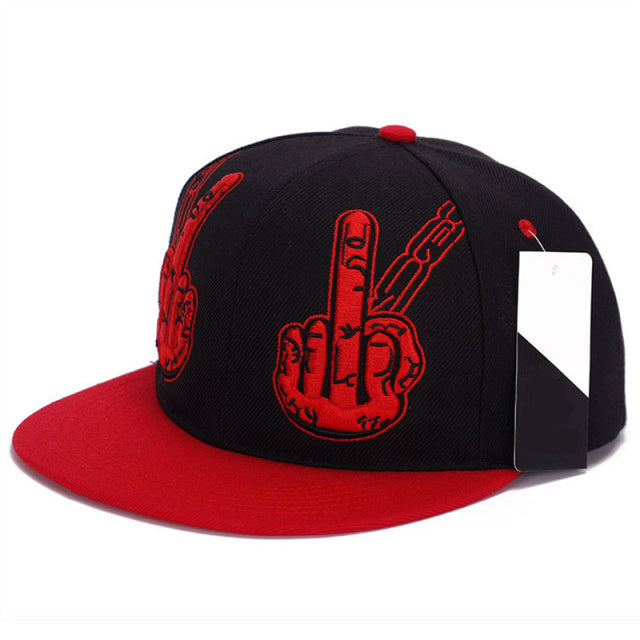 "Middle-Finger" Cap