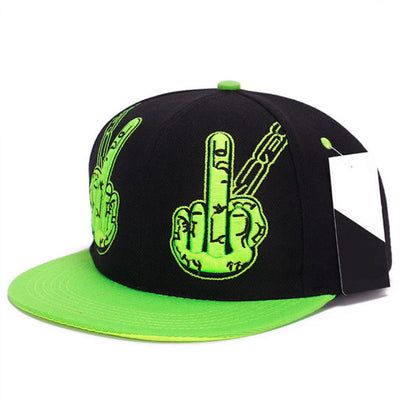 "Middle-Finger" Cap