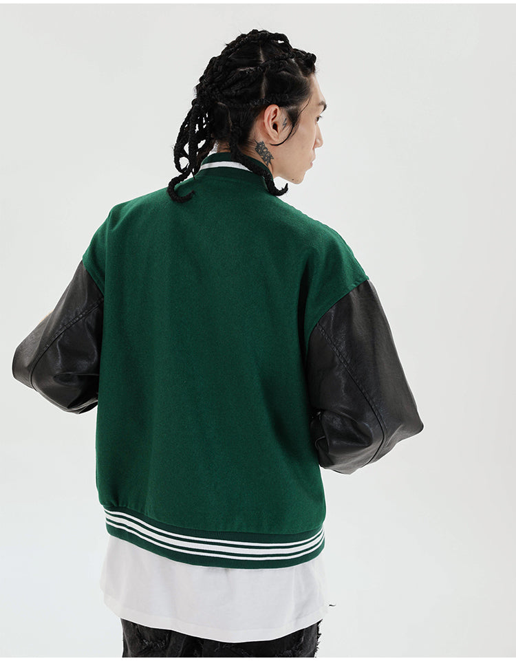 "Bone" Varsity Jacket