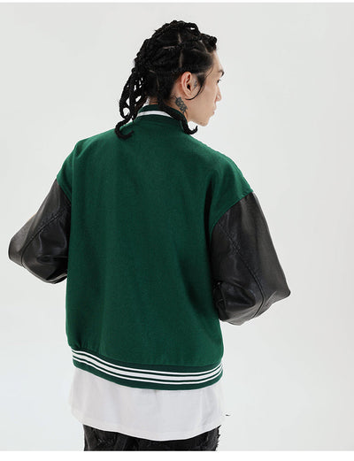 "Bone" Varsity Jacket