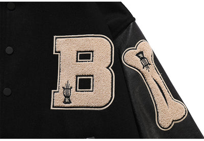 "Bone" Varsity Jacket