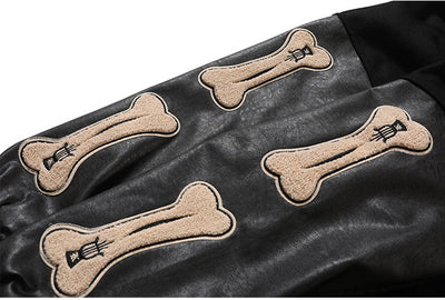 "Bone" Varsity Jacket