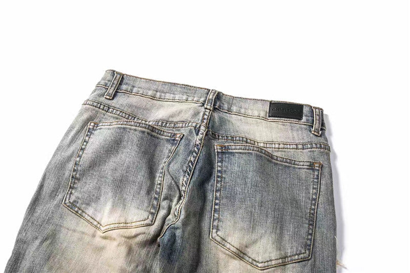 "Grunge" Denim Jeans