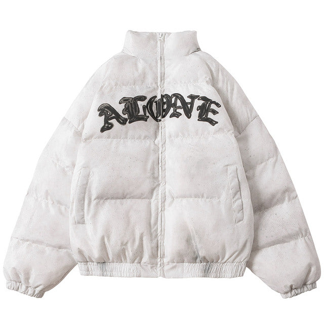 "Alone" Puffer Jacket