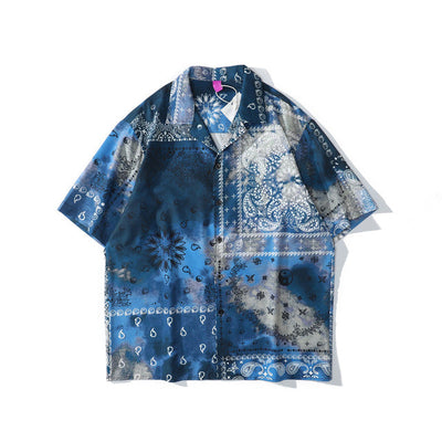 "Bandana-Blue" Shirt