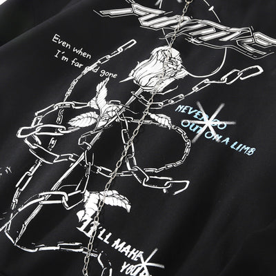 "Chain-Rose" Hoodie