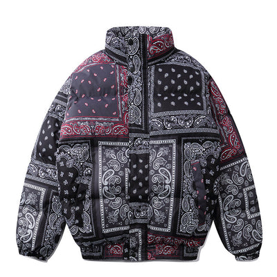 "Bandana" Puffer Jacket