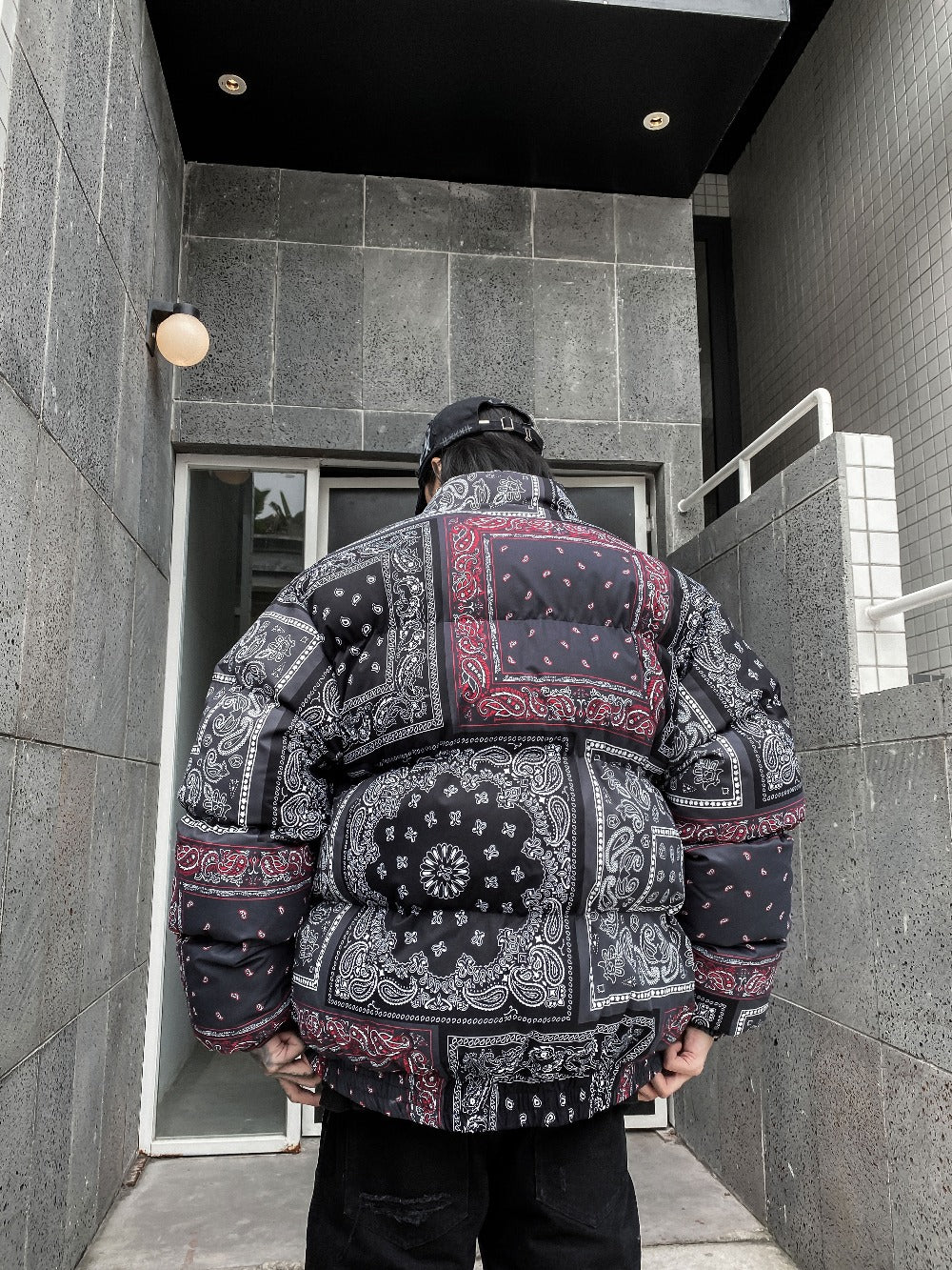 "Bandana" Puffer Jacket