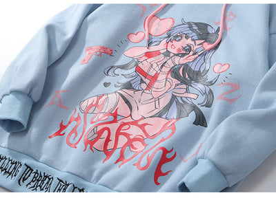 "Kawaii-Punk" Hoodie