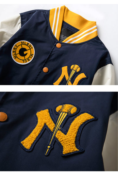 "MLBNY" Varsity Jacket