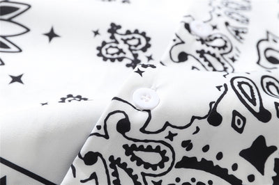 "Bandana-White" Shirt