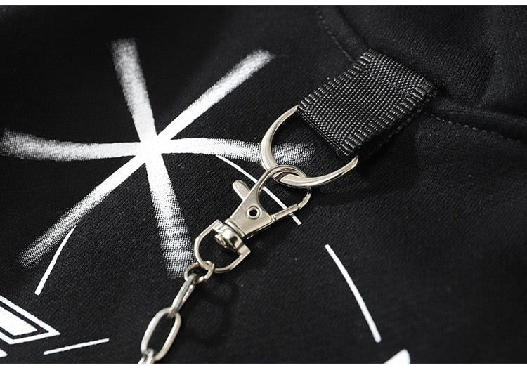 "Chain-Rose" Hoodie