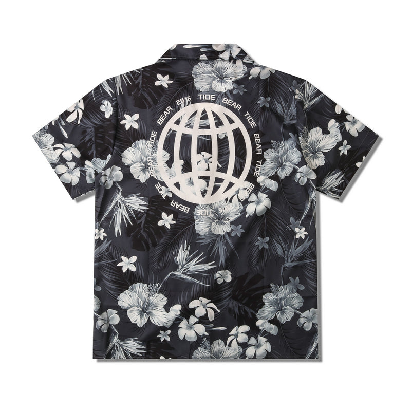 "Dark-Floral" Shirt