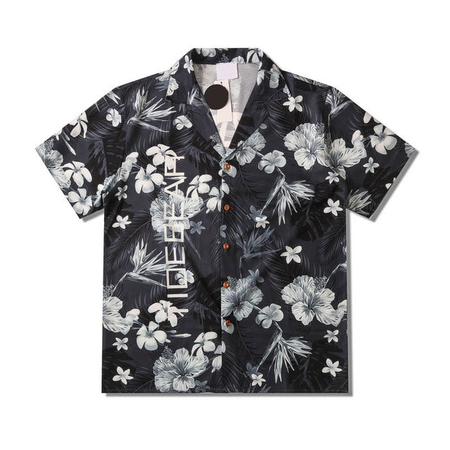 "Dark-Floral" Shirt