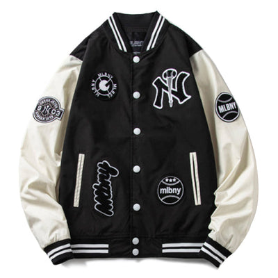 "MLBNY" Varsity Jacket