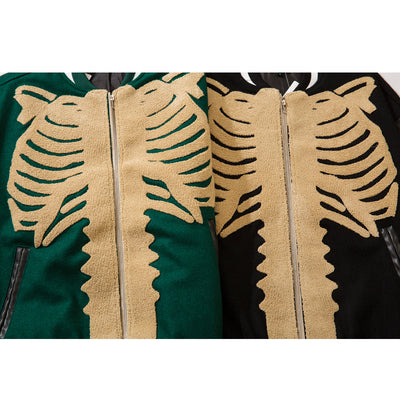 "Skeleton" Varsity Jacket