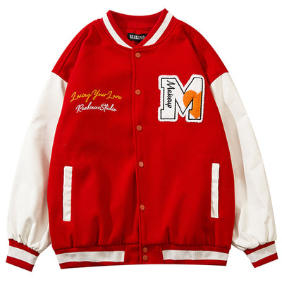 "MakeUp" Varsity Jacket