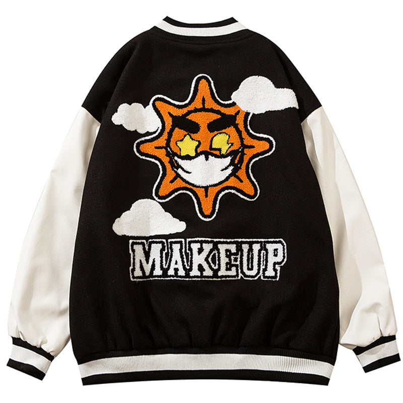 "MakeUp" Varsity Jacket