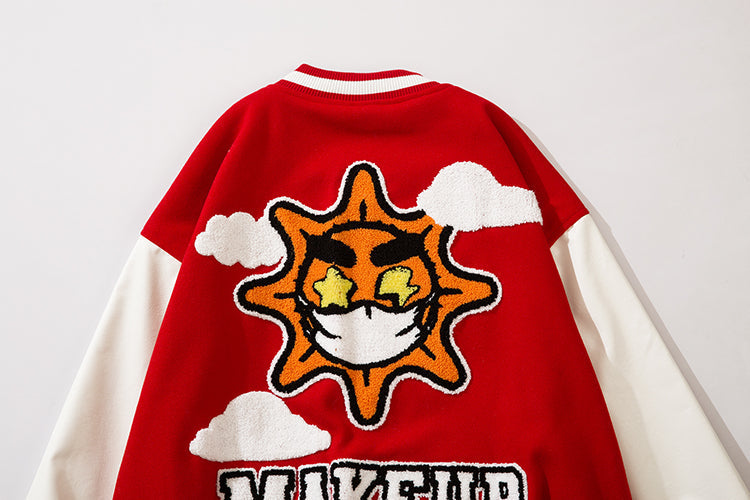 "MakeUp" Varsity Jacket