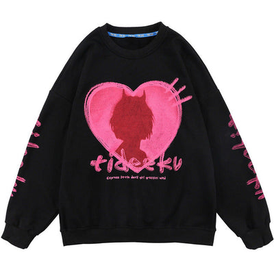 "Demon-Girl" Long Sleeve Tee