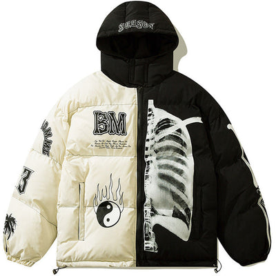 "X-Ray" Puffer Jacket