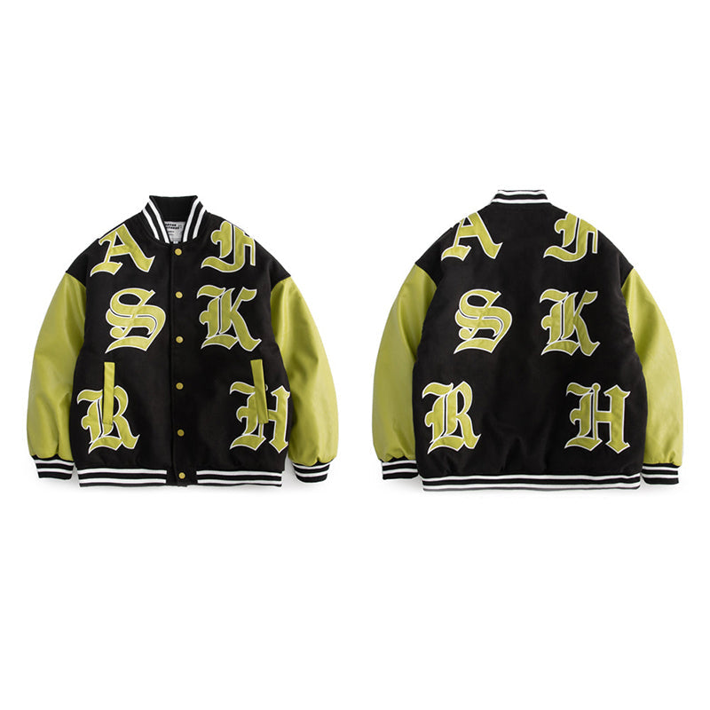 "Slime" Varsity Jacket