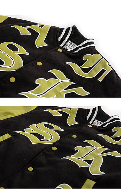 "Slime" Varsity Jacket