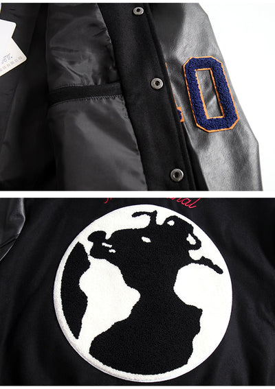 "World" Varsity Jacket