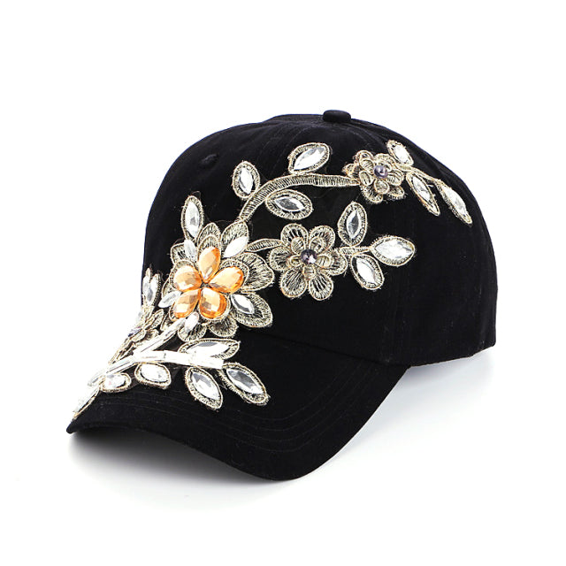 "Emerald-Flower-1" Cap