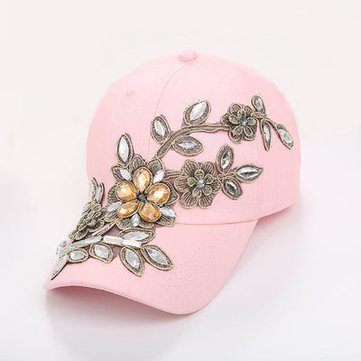 "Emerald-Flower-1" Cap