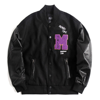 "Money > Love" Varsity Jacket