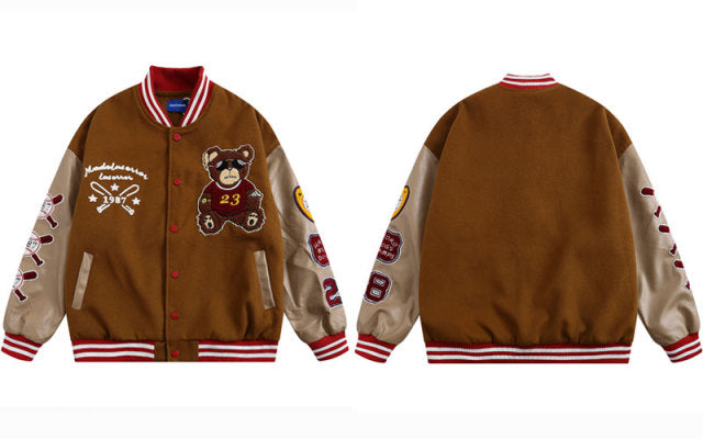 "23-Bear" Varsity Jacket