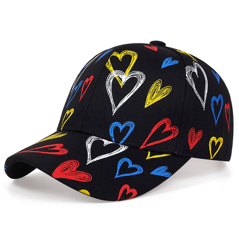 "Graffiti-Hearts" Cap